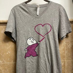 Harold & The Purple Crayon V-neck T-shirt